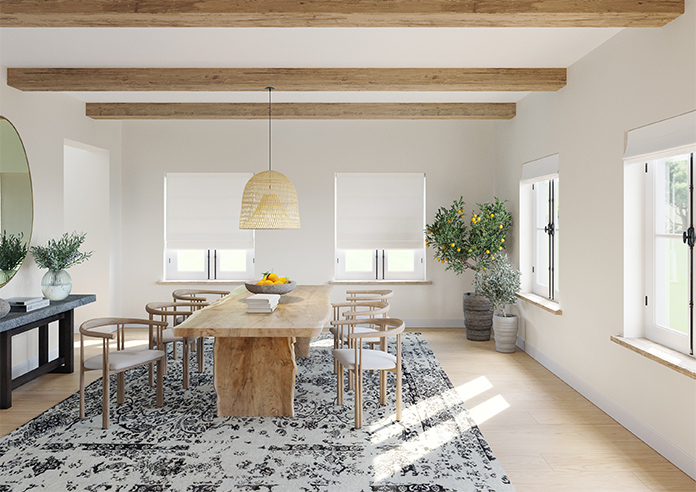 Stockholm, Pearl - Roman Blind - Image 8